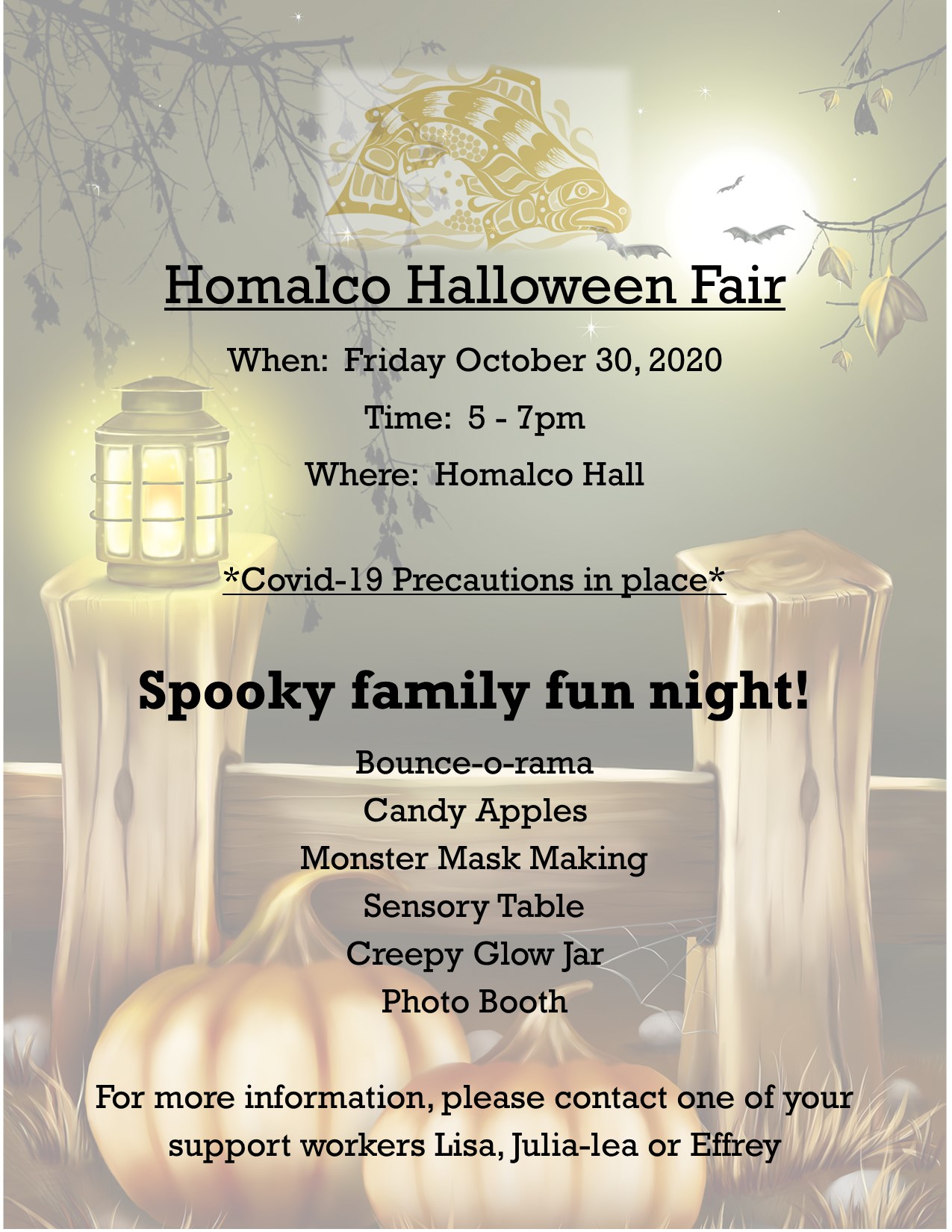 Covid-safe Hallowe'en